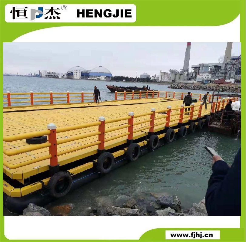 HDPE Floating Platform for Boat Yard