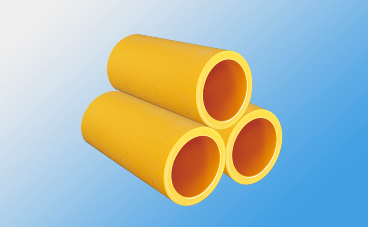 High pressure resistant polyamide PA12 pipe for gas